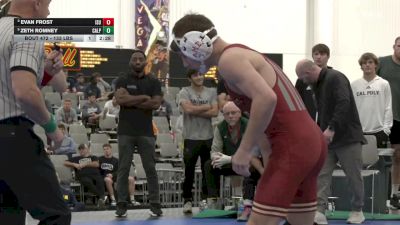 133 lbs Final - Evan Frost, Iowa State vs Zeth Romney, Cal Poly