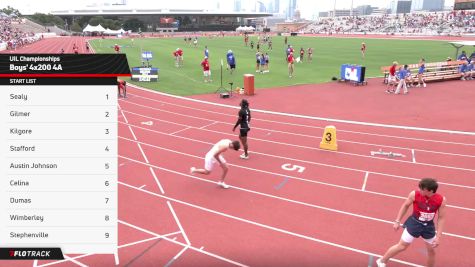 High School Boys' 4x200m Relay 4A, Finals 1