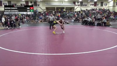 JV-9 lbs Cons. Semi - Sophia Casotti, Linn-Mar vs Kaylee Cantrell, Vinton-Shellsburg