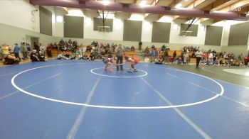 Girls 147 lbs Quarterfinal - Kameryn Van Gundy, Foothill Girls vs Hailey Sandoval, Lassen Girls