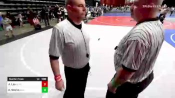 130 lbs Quarterfinal - Deking Starks, Ready RP vs Austin Ley, Bear Cave