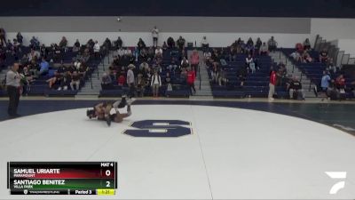 120 lbs Cons. Round 4 - Noe Duarte, Downey vs Nick Pyan, Foothill