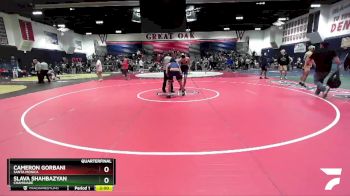 144 lbs Quarterfinal - Slava Shahbazyan, Chaminade vs Cameron Gorbani, Santa Monica