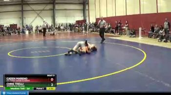 141 lbs Prelim - Caden Mareno, U.s. Coast Guard Academy vs Chris Trelli, Springfield College