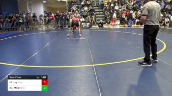 152 lbs Semifinal - Jaxon Joy, Wadsworth-OH vs Melvin Miller, Bishop McCort
