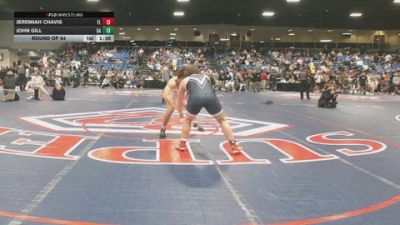 215 lbs Round Of 64 - Jeremiah Chavis, FL vs John Gill, GA