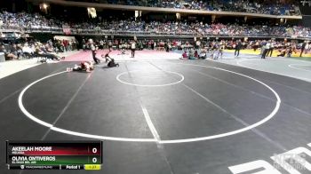 5A 114 lbs Quarterfinal - Olivia Ontiveros, El Paso Bel Air vs Akeelah Moore, Melissa