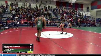 145 lbs Champ. Round 1 - Oliver Perez, Helix Charter vs Angel Mata Garcia, Christian