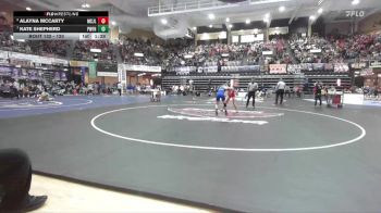 120 lbs Quarterfinal - Kate Shepherd, Pomona-West Franklin Hs vs Alayna McCarty, Mound City- Jayhawk Linn Hs