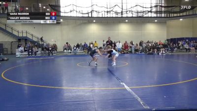 117 lbs Quarterfinal - Sara Warren, Iowa Central Community College vs Hailey Medina, Iowa Western Community College