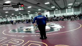 140 lbs Cons. Round 3 - Lillianna Garcia, Widefield vs Adalyn Munoz, Cheyenne Central