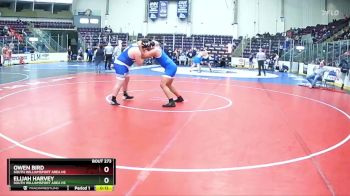 285 lbs Cons. Round 2 - Elijah Harvey, South Williamsport Area Hs vs Owen Bird, South Williamsport Area Hs