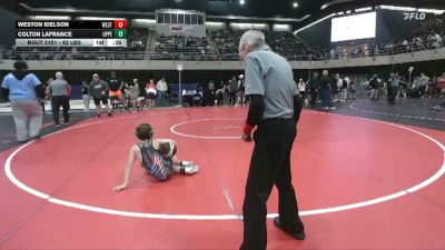 93 lbs 7th Place - Weston Idelson, West Chester vs Colton Lafrance, Upper Township