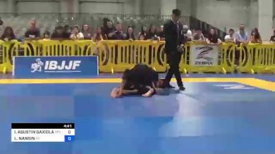 IAN AGUSTIN GAXIOLA vs LOGAN NANGIN 2022 American National IBJJF Jiu-Jitsu Championship