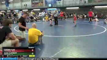 70 lbs Round 6 (8 Team) - Cayden Clay, Stronghold - Black vs Kash Clementi, NOLA Black