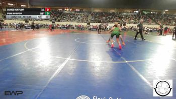 150 lbs Consi Of 16 #1 - James Gaylor, Tahlequah vs Peni Papatu, Lawton IKE