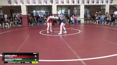 JV-2 lbs Round 1 - Brooklyn Murray, Independence vs Jaiden Geels, Williamsburg