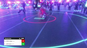 132 lbs Round Of 64 - Gabriel Delbridge, Eaglecrest WC vs Lance Johnson, Natrona Colts