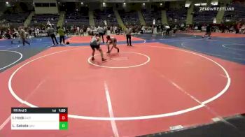 144 lbs Rr Rnd 5 - Ian Hook, Rapid City Wrestling vs Lukas Sabata, David City WC