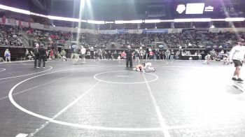 64 lbs Consolation - Lincoln Booth, Sebolt Wrestling Academy vs Abel Glover, Brushy WC