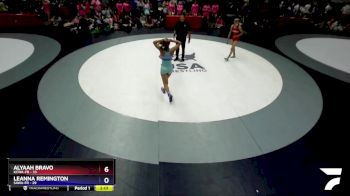 100 lbs Round 3 (16 Team) - Maria Mejia Manzo, KCWA-FR vs Lyla Stafford, SAWA-FR