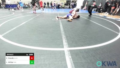 119 lbs Semifinal - Ryatt Rodden, Harrah Little League Wrestling vs Xander Murry, Ponca City Wildcat Wrestling