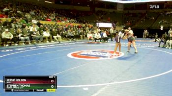 190 Class 2 lbs Cons. Round 1 - Jessie Nelson, Nixa vs Stephen Thomas, North Kansas City