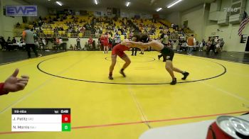 119-A lbs Semifinal - Jedd Patitz, Grove vs Noah Morris, Salina