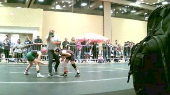 80 lbs Quarterfinal - Jolie Savala, Threshold WC vs Lilly Rollans, Gold Rush Wr Ac