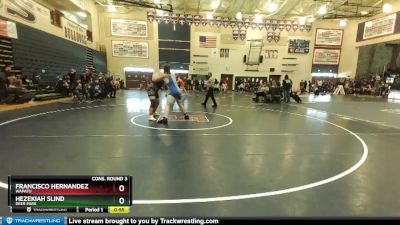 285 lbs Cons. Round 3 - Hezekiah Slind, Deer Park vs Francisco Hernandez, Wapato