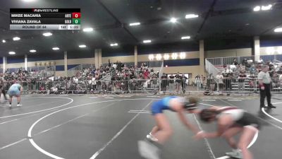 101 lbs Round Of 64 - Mikee Macahia, Artesia HS vs Viviana Zavala, Gold Rush Wr Ac