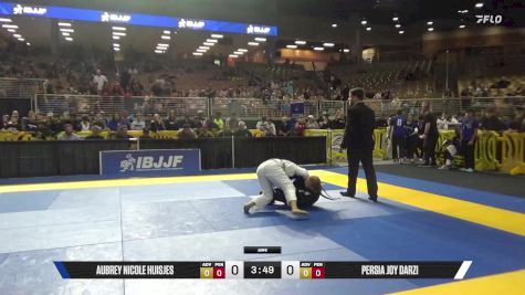 Persia Joy Darzi vs Aubrey Nicole Huisjes 2025 Pan Kids Jiu-Jitsu IBJJF Championship