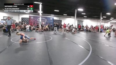 64-68 lbs Cons. Round 3 - Alan Kalandarov, Bars vs Nathaniel Zven, NOVA WC