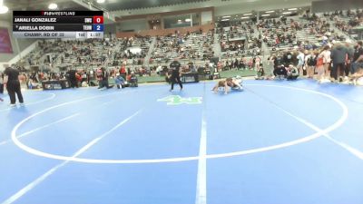 57 kg Champ. Rd Of 32 - Janali Gonzalez, Scotsmen Wrestling Club vs Ariella Dobin, Toss Em Up Wrestling Academy