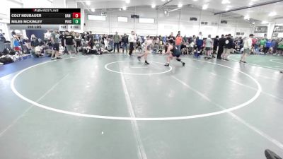 205 lbs Quarterfinal - Colt Neubauer, BAM Training Center-MS vs Miles Mckinley, Pursuit-MS