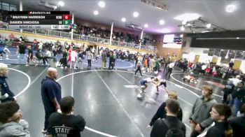 106 lbs Champ. Round 1 - Brayden Harrison, Hermiston vs Damien Hinojosa, Chiawana