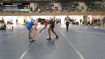 189 Championship Bracket Champ. Round 2 - Carter Flatland, Owatonna vs Anneyso Ahmed, Brandon Valley