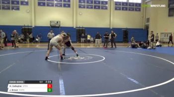 197 lbs Consolation - Michael Gallagher, Open vs Jack Brown, Usmaps