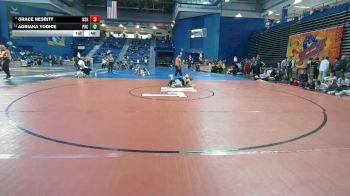 110 lbs Cons. Semi - Adriana Yodice, Paramus Catholic vs Grace Nesbitt, Neshaminy
