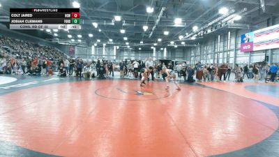 105 lbs Cons. Rd Of 32 - Colt Jared, Hells Canyon Wrestling vs Josiah Clemans, FordDynastyWrestlingClub