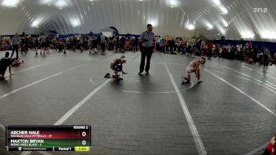 64 lbs Round 2 (10 Team) - Archer Hale, Michigan Gold Pittbulls vs Maxton Bryan, Rising Kingz Black