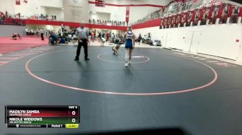 132 lbs Round 5 - Madilyn Samra, Grapevine (Girls) vs Nikole Widdows, Arlington (Girls)