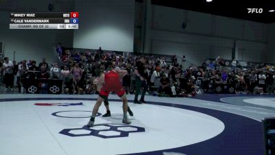 57 kg Champ. Rd Of 32 - Mikey Ruiz, Oklahoma Regional Training Center vs Cale Vandermark, Sebolt Wrestling Academy