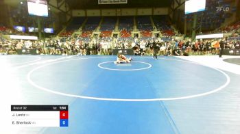 160 lbs Rnd Of 32 - Jack Lentz, Ohio vs Emmitt Sherlock, Maryland