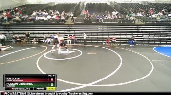 160 lbs Champ. Round 1 - Kai Olsen, Logan High School vs Hudson Underhill, Park City