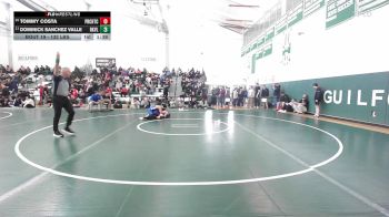 132 lbs Round Of 32 - Tommy Costa, Prince/Cheney Tech vs Dominick Sanchez Valle, Rockville