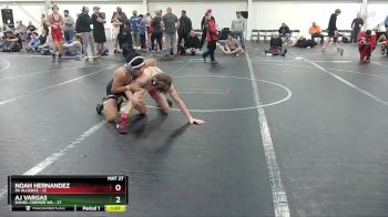 105 lbs Round 7 (8 Team) - Noah Hernandez, PA Alliance vs AJ Vargas, Daniel Cormier WA