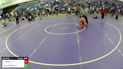 14U Boys - 88 lbs Champ. Round 2 - Cole Martin, Greater Heights Wrestling vs Austin Armstrong, East Idaho Elite Wrestling Club