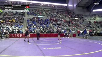 144 lbs Champ. Round 1 - Erik Hunt, Western vs AJ Heskett, Jay County