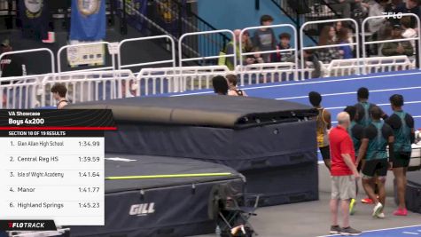 High School Boys' 4x200m Relay, Finals 19